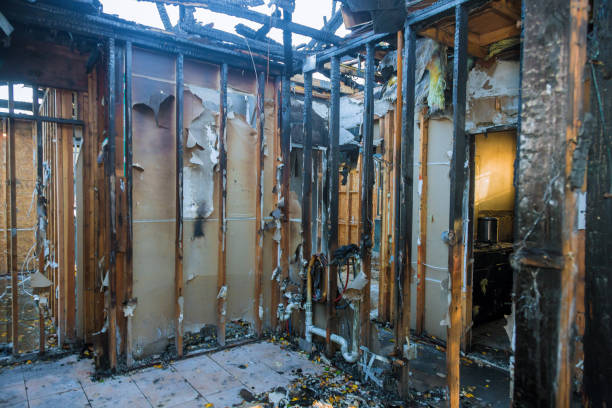 Professional Fire Damage Restoration technician working in Winter Springs, FL
